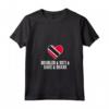 Donna Doubles, Roti - Sweet Trinidad & Tobago Trini Patriotic Tee Maglietta con Collo a V - Perfect Tee for Homesick Trinis Away from Home
