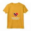 Donna Doubles, Roti - Sweet Trinidad & Tobago Trini Patriotic Tee Maglietta con Collo a V - Perfect Tee for Homesick Trinis Away from Home