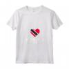 Donna Doubles, Roti - Sweet Trinidad & Tobago Trini Patriotic Tee Maglietta con Collo a V - Perfect Tee for Homesick Trinis Away from Home