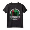 Turkmenistan Bandiera Turkmena Festa del Padre Maglietta - Design del Turkmenistan - Ideale per orgogliosi turkmeni