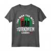 Turkmenistan Bandiera Turkmena Festa del Padre Maglietta - Design del Turkmenistan - Ideale per orgogliosi turkmeni