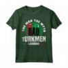 Turkmenistan Bandiera Turkmena Festa del Padre Maglietta - Design del Turkmenistan - Ideale per orgogliosi turkmeni