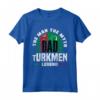 Turkmenistan Bandiera Turkmena Festa del Padre Maglietta - Design del Turkmenistan - Ideale per orgogliosi turkmeni