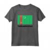 Turkmenistan Flag Maglietta - Design Unico per Mostrare l'Orgoglio della Turkmenistan - Ideale per Colleghi di Lavoro e Eventi Sportivi