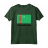 Turkmenistan Flag Maglietta - Design Unico per Mostrare l'Orgoglio della Turkmenistan - Ideale per Colleghi di Lavoro e Eventi Sportivi