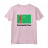 Turkmenistan Flag Maglietta - Design Unico per Mostrare l'Orgoglio della Turkmenistan - Ideale per Colleghi di Lavoro e Eventi Sportivi
