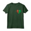 Turkmenistan Bandiera Cuore - Maglietta Amore Turkmenistan - Ideale per Viaggi e Regali di Compleanno