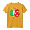 Irlandese e Turkmeno Trifoglio Mix Heritage Maglietta - Regalo di Natale per Nazionalità Turkmenistan e DNA - Bandiera San Patrizio