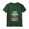 Donna Turkmenistan Bandiera - Maglietta Divertente per Orgogliosi Turkmeni - Ideale per Chiunque Abbia Origini Turkmene