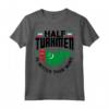 Turkmenistan Turkmenistan Mezzo turkmeno bandiera Maglietta - Design del Turkmenistan - Ideale per chiunque abbia origine turkmena