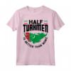 Turkmenistan Turkmenistan Mezzo turkmeno bandiera Maglietta - Design del Turkmenistan - Ideale per chiunque abbia origine turkmena