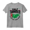 Turkmenistan Turkmenistan Mezzo turkmeno bandiera Maglietta - Design del Turkmenistan - Ideale per chiunque abbia origine turkmena