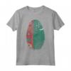 Turkmenistan Flag Fingerprint It is my DNA - Maglietta Regalo per il Compleanno o Anniversario - Mostra le tue Radici