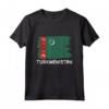 Turkmenistan Maglietta - Bandiera Turkmenistan - Regalo Ideale per Compleanno e Natale
