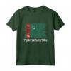 Turkmenistan Maglietta - Bandiera Turkmenistan - Regalo Ideale per Compleanno e Natale