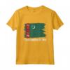 Turkmenistan Maglietta - Bandiera Turkmenistan - Regalo Ideale per Compleanno e Natale
