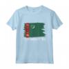 Turkmenistan Maglietta - Bandiera Turkmenistan - Regalo Ideale per Compleanno e Natale