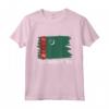 Turkmenistan Maglietta - Bandiera Turkmenistan - Regalo Ideale per Compleanno e Natale