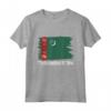 Turkmenistan Maglietta - Bandiera Turkmenistan - Regalo Ideale per Compleanno e Natale