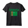 Bandiera Turkmenistan Turkmenistan Baydagy Uomo Donna Maglietta - Ideale per tifosi di calcio e pallavolo