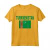 Bandiera Turkmenistan Turkmenistan Baydagy Uomo Donna Maglietta - Ideale per tifosi di calcio e pallavolo