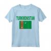 Bandiera Turkmenistan Turkmenistan Baydagy Uomo Donna Maglietta - Ideale per tifosi di calcio e pallavolo