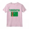 Bandiera Turkmenistan Turkmenistan Baydagy Uomo Donna Maglietta - Ideale per tifosi di calcio e pallavolo