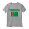 Bandiera Turkmenistan Turkmenistan Baydagy Uomo Donna Maglietta - Ideale per tifosi di calcio e pallavolo