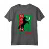 Turkmenistan Bandiera Animale Nazionale Silhouette Maglietta - Design unico per orgogliosi Turkmeni