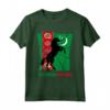 Turkmenistan Bandiera Animale Nazionale Silhouette Maglietta - Design unico per orgogliosi Turkmeni