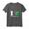 Donna I Love Turkmenistan - Bandiera Cuore Turkmenistan Maglietta con Collo a V - Ideale per gli Amanti del Turkmenistan