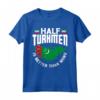 Turkmenistan Turkmenistan Mezzo turkmeno Bandiera Maglietta - Design del Turkmenistan - Ideale per chi ha orgoglio turkmeno