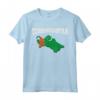 Turkmenistan Bandiera e Mappa - Tee Maglietta con Coordinate - Ideale per Celebrare il Patrimonio Turkmeno e il Giorno dell'Indipendenza