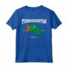Turkmenistan Bandiera e Mappa - Tee Maglietta con Coordinate - Ideale per Celebrare il Patrimonio Turkmeno e il Giorno dell'Indipendenza