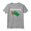 Turkmenistan Bandiera e Mappa - Tee Maglietta con Coordinate - Ideale per Celebrare il Patrimonio Turkmeno e il Giorno dell'Indipendenza