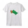 Turkmenistan Bandiera e Mappa - Tee Maglietta con Coordinate - Ideale per Celebrare il Patrimonio Turkmeno e il Giorno dell'Indipendenza