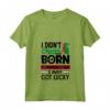 Donna Turkmenistan Bandiera Turkmena - I Just Got Lucky Funny Maglietta con Collo a V - Ideale per Orgoglio Turkmeneo