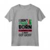 Donna Turkmenistan Bandiera Turkmena - I Just Got Lucky Funny Maglietta con Collo a V - Ideale per Orgoglio Turkmeneo