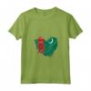 Bandiera del Turkmenistan I love It is my DNA - Maglietta con Collo a V - Ideale per Mostrare il Tuo Amore per il Turkmenistan