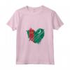 Bandiera del Turkmenistan I love It is my DNA - Maglietta con Collo a V - Ideale per Mostrare il Tuo Amore per il Turkmenistan