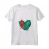 Bandiera del Turkmenistan I love It is my DNA - Maglietta con Collo a V - Ideale per Mostrare il Tuo Amore per il Turkmenistan