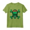 Turkmenistan Skull Pride - Maglietta Bandiera Turkmenistan con Radici - Ideale per Mostrare l'Orgoglio e l'Amore per il Popolo Turkmenistan