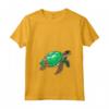Turkmenistan Turtle Pride - Bandiera Turkmenistan - Maglietta con Radici per Donne e Bambini - Ideale per Feste e Souvenir