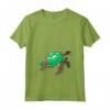 Turkmenistan Turtle Pride - Bandiera Turkmenistan - Maglietta con Radici per Donne e Bambini - Ideale per Feste e Souvenir