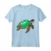 Turkmenistan Turtle Pride Bandiera Radici Maglietta - Ideale per Compleanni e Feste - Acquista online per Mostrare il tuo Orgoglio Turkmenistan