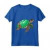 Turkmenistan Turtle Pride Bandiera Radici Maglietta - Ideale per Compleanni e Feste - Acquista online per Mostrare il tuo Orgoglio Turkmenistan