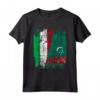 TURKMENISTAN ITALIA Bandiera Amicizia Maglietta - Leggera e Classica - Ideale per Mostrare Affetto
