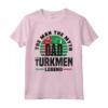 Turkmenistan Bandiera Turkmena - Maglietta Festa del Padre per Orgogliosi delle Radici Turkmene