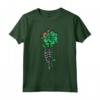 Radici della Bandiera del Turkmenistan - Rose Skeleton Pride Maglietta - Ideale per Mostrare il tuo Orgoglio Turkmenistan