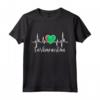 Turkmenistan Heartbeat ECG Pulse Flag Roots Maglietta - Ideale per Mostrare l'Orgoglio e l'Amore per il Popolo Turkmeno - Acquista Online la T-shirt con Bandiera del Turkmenistan